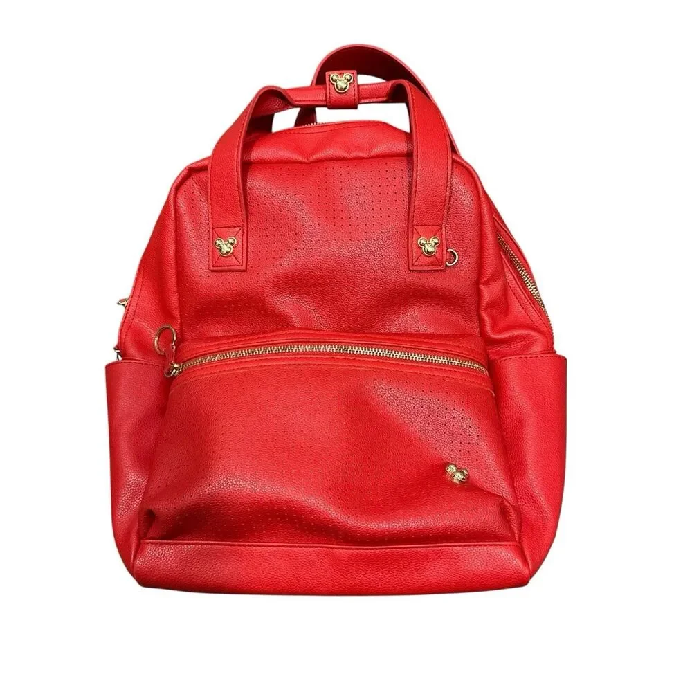 Disney Store Mickey Mouse Icon Flair Red Pin‎ Backpack